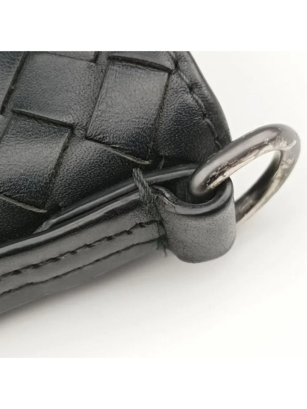 Bottega Veneta Intrecciato Black Lambskin Tote